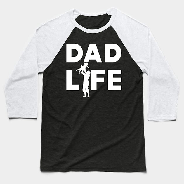 Dad Life w Baseball T-Shirt by KC Happy Shop